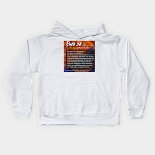 40 RULES OF LOVE - 28 Kids Hoodie